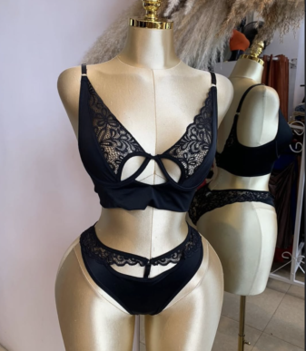 Elegant Black Sexy Wear